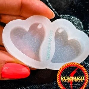 Corazones Minis X 2 Unidades 25 mm X 23 mm