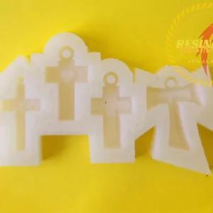 Plancha Cruces Para Dijes X 4 Unidades