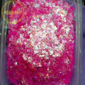 Escamas / Escarcha Fucsia Tornasol
