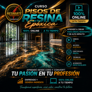 Curso Pisos De Resina Epoxi 100% Online