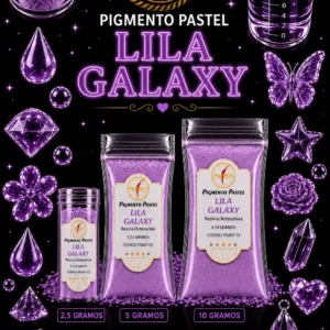 Pigmento Pastel Color Lila Galaxy