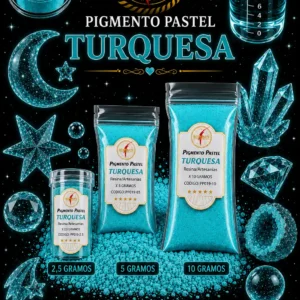 Pigmento Pastel Color Turquesa