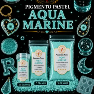 Pigmento Pastel Color Aqua Marine